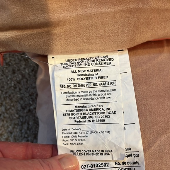 Katie ♠️ Spade Pillows (2)  NWT - Picture 5 of 6